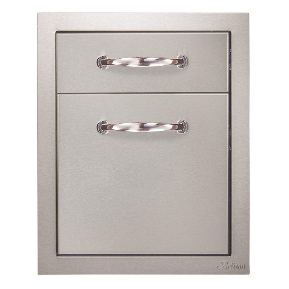 Artisan 17" Stainless Steel Double Drawer
