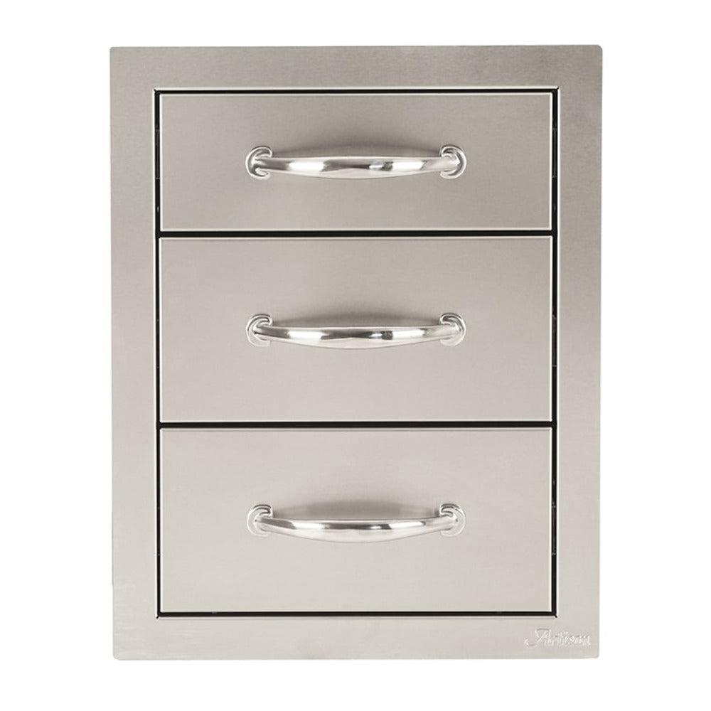 Artisan 17" Stainless Steel Triple Drawer