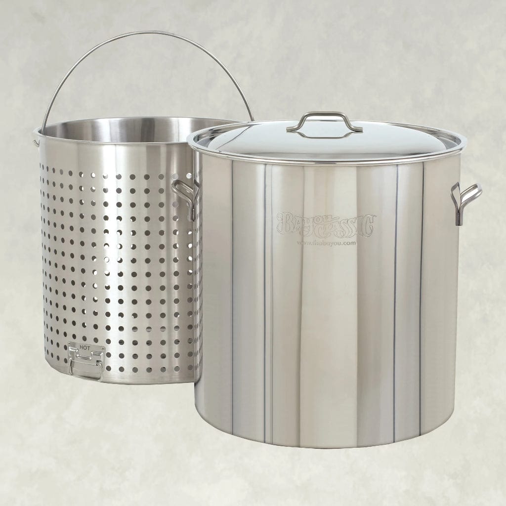 Bayou Classic Stainless Stockpot with Spigot
