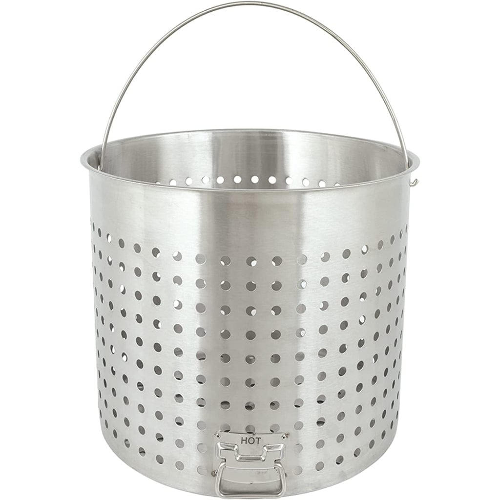 Bayou Classic 162-Quart Stainless Steel Basket w/ Helper Handle