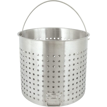 Bayou Classic 162-Quart Stainless Steel Basket w/ Helper Handle