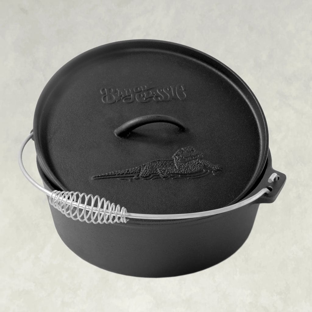 Bayou Classics Cast Iron Dutch Oven, Size: 2 qt, Grey