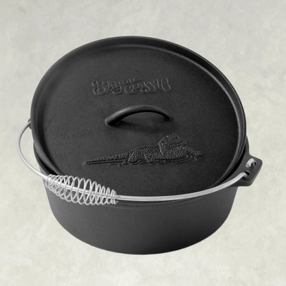 Bayou Classic 2-Quart Cast Iron Dutch Oven – Grill Collection