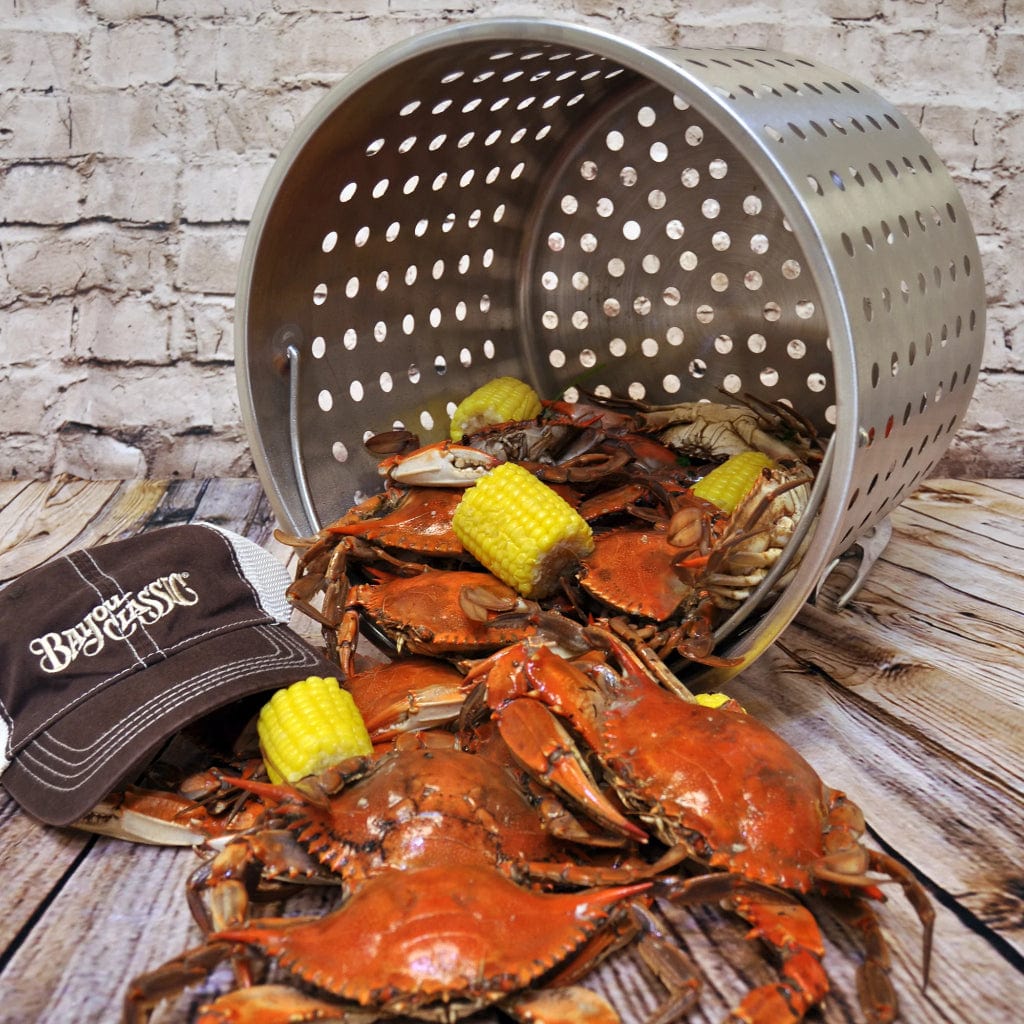 Bayou Classic 36-Quart Stainless Steel Basket