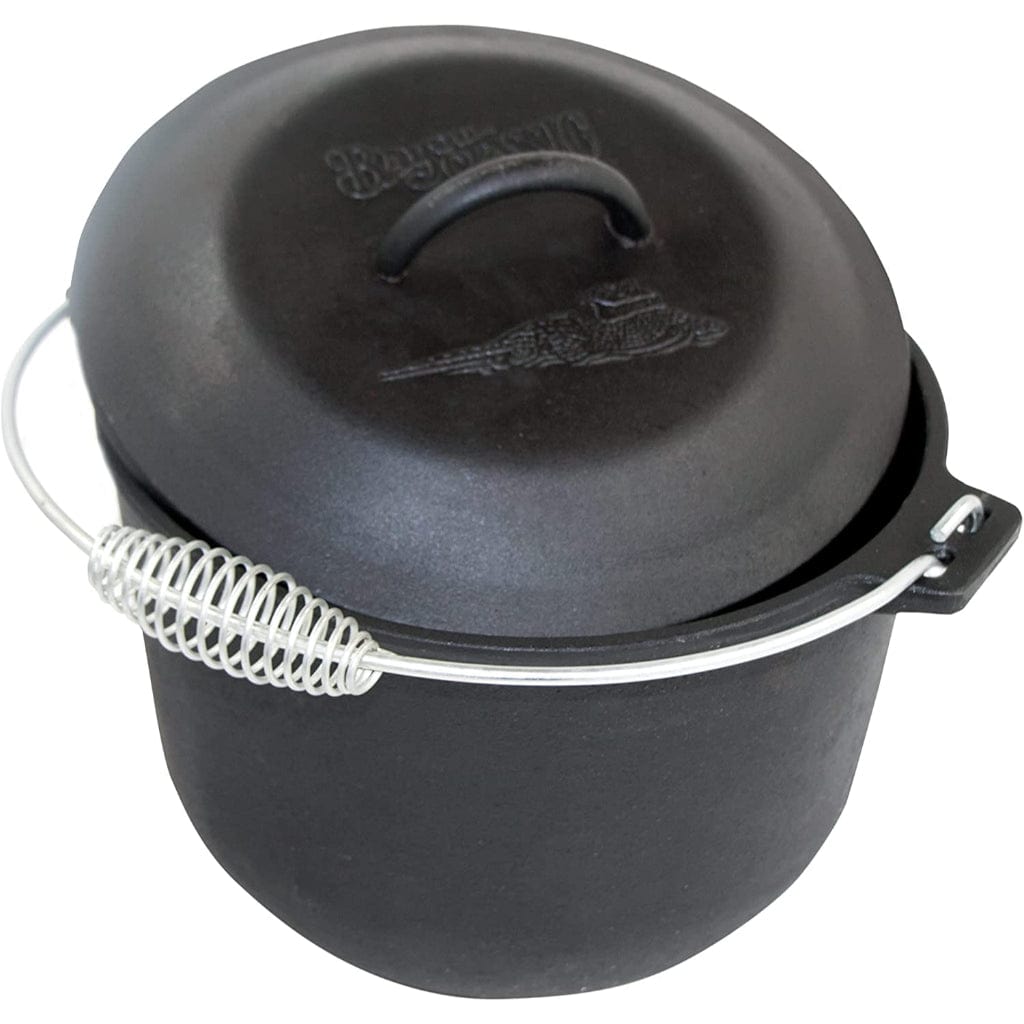 Bayou Classic 6-Quart Cast Iron Covered Soup Pot