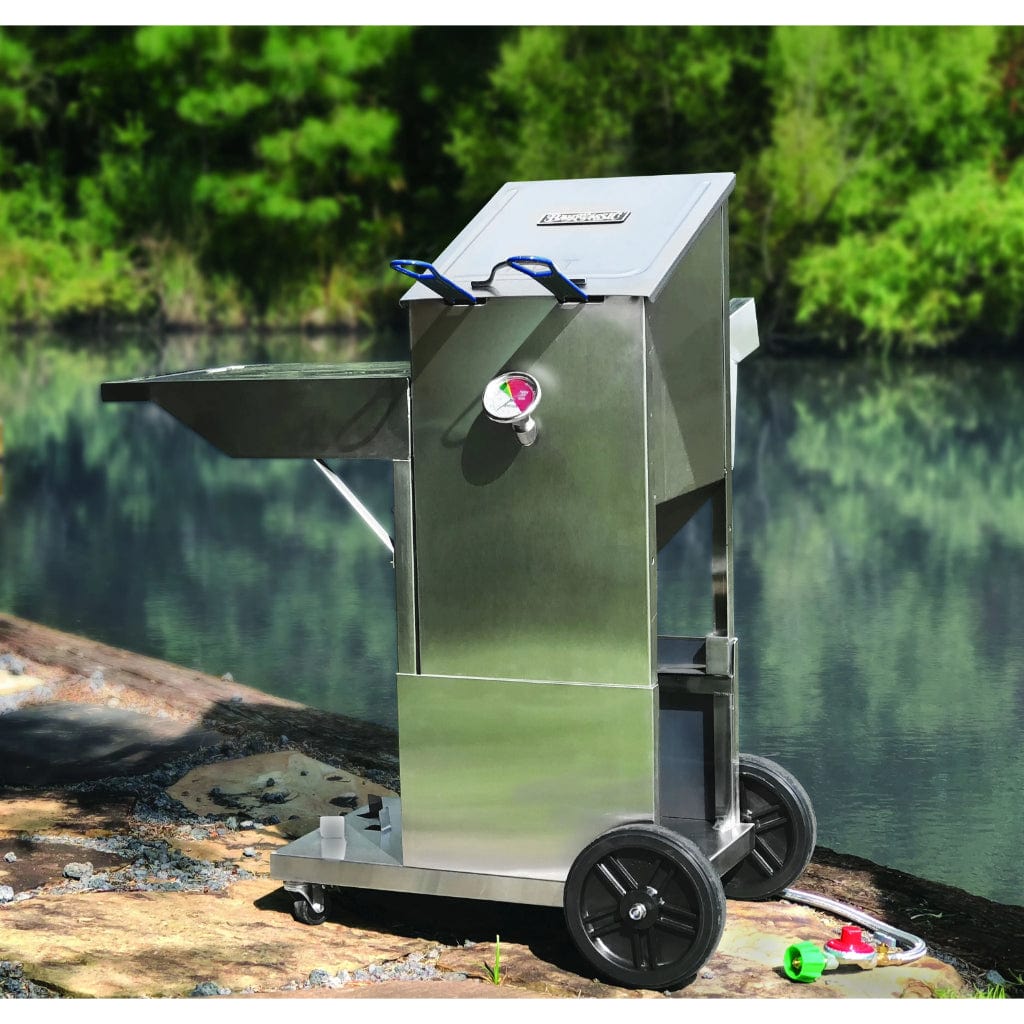 Bayou Classic Stainless Steel Cart for 4-Gallon Bayou Fryer