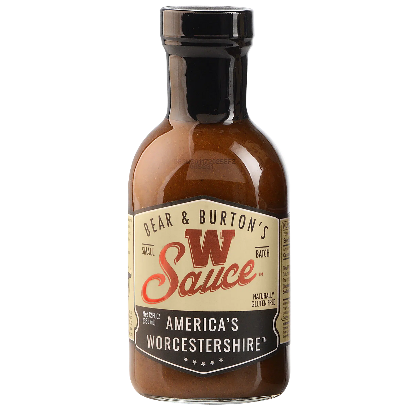 Bear & Burtons America’s Worcestershire W Sauce - 12 FL OZ