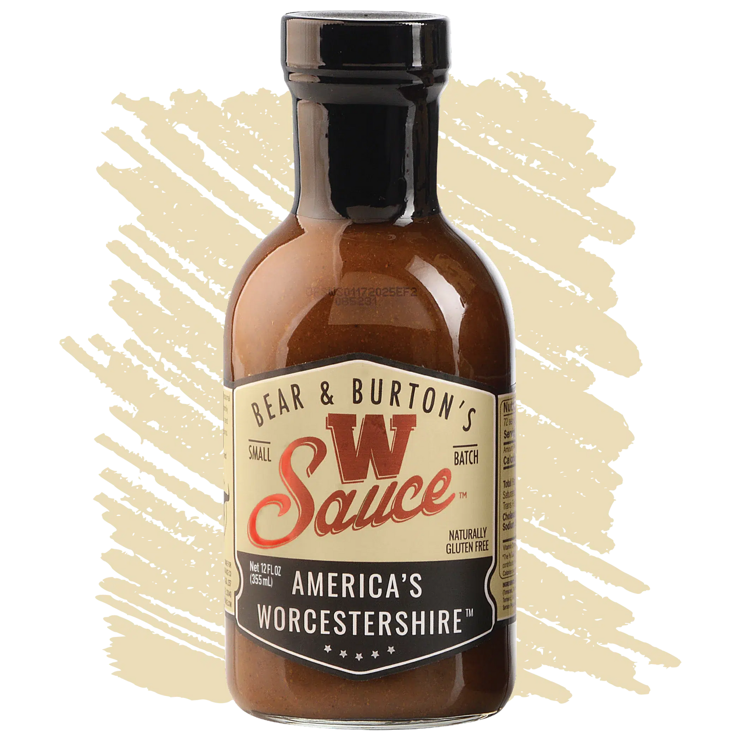 Bear & Burtons America’s Worcestershire W Sauce - 12 FL OZ