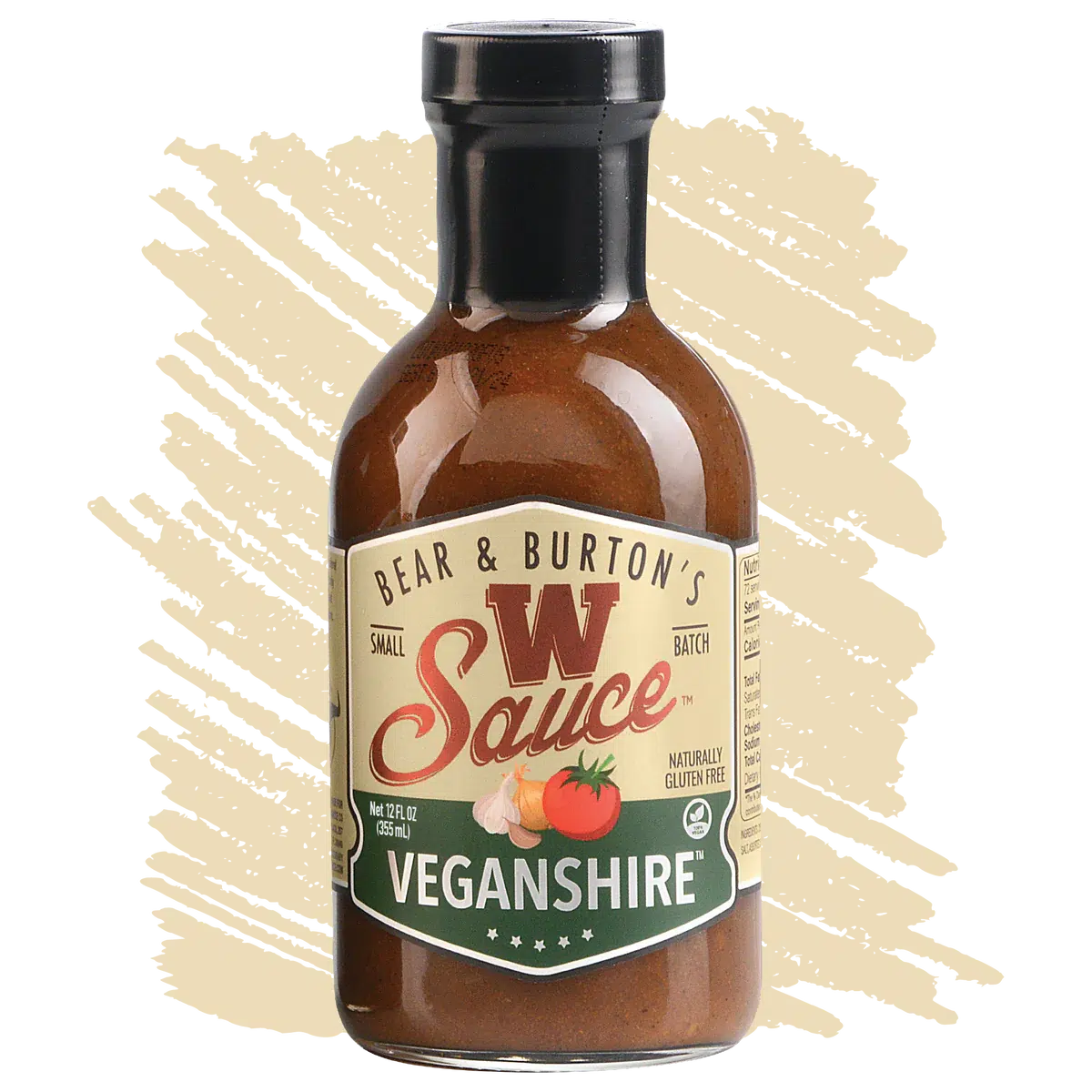 Bear & Burtons Veganshire W Sauce - 12 FL OZ