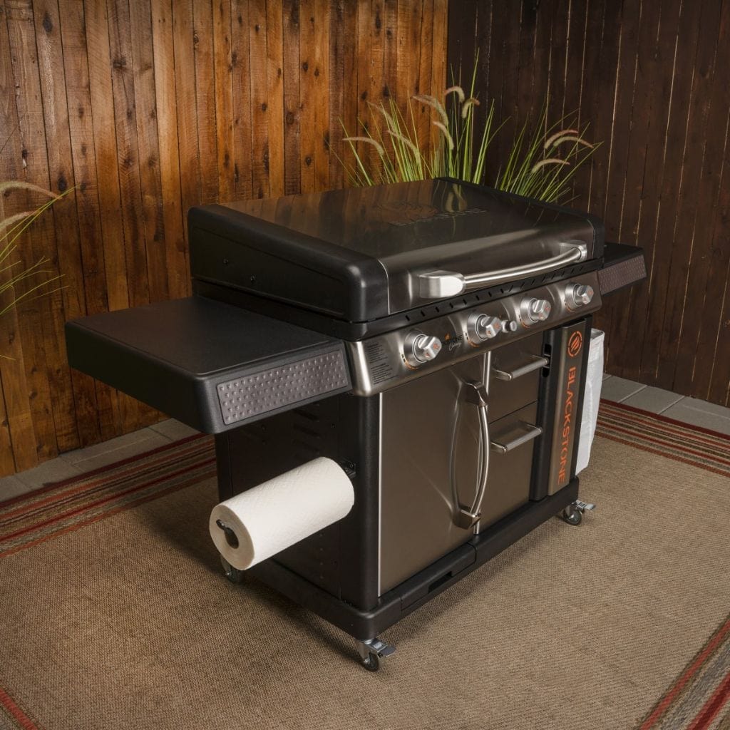 Blackstone 36" Culinary Pro Propane Gas Cabinet Griddle with Hood