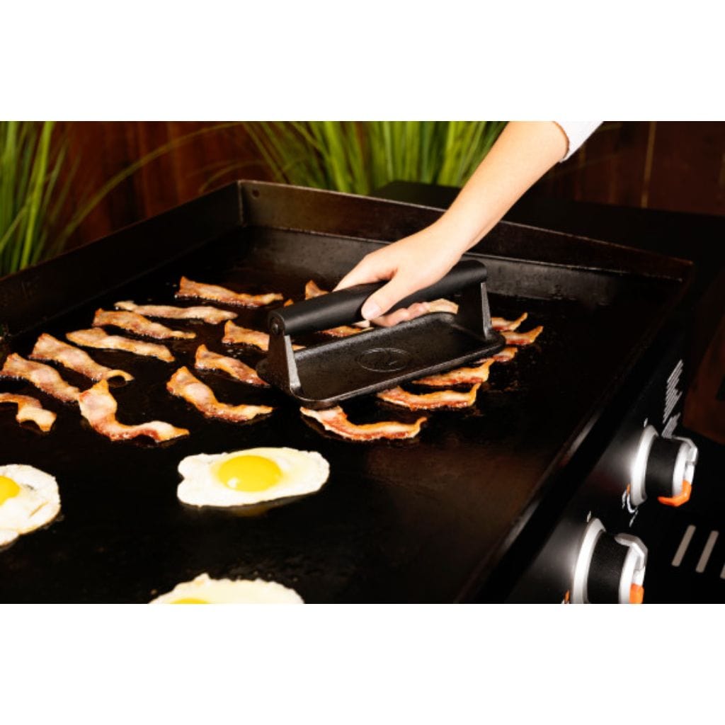 Small Cast Iron Griddle Press – Blackstone Products