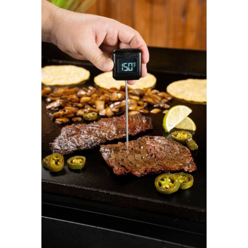  Blackstone 5299 Digital Probe Food Thermometer for Cooking,  Grilling, Meat, Frying, Baking, BBQ, Griddle Accessory Instant Read in  Celsius or Fahrenheit - Waterproof, Heat Resistant, Black : Home & Kitchen
