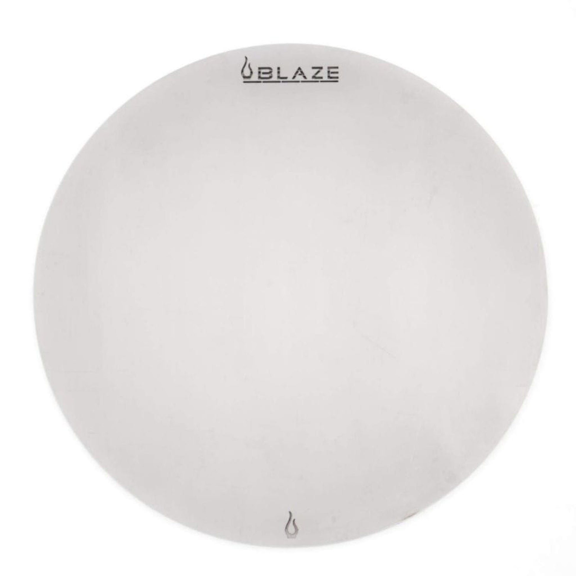 Blaze 15" 4 in 1/Half Round Stainless Steel Cooking Plate/Heat Deflection Plate