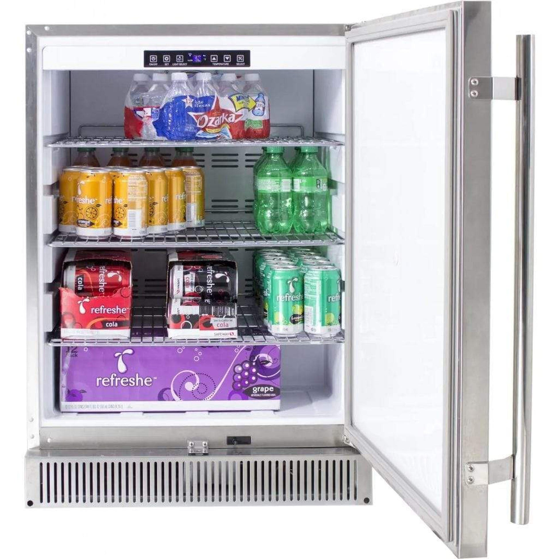 Blaze 24" Outdoor Rated Stainless Refrigerator 5.2 Cu Ft.