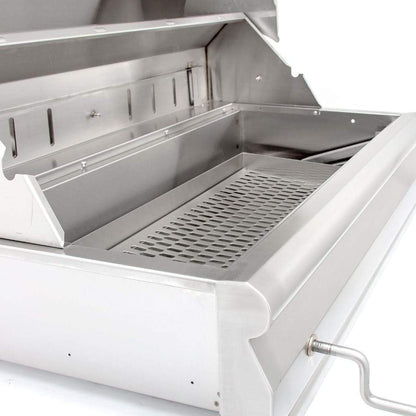 Blaze 32" Built-In Charcoal Grill with Adjustable Charcoal Tray