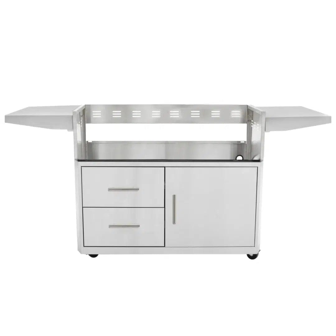 Blaze Grill Cart for 34" Professional LUX 3-Burner Grill with Soft Close Hinges & Lights