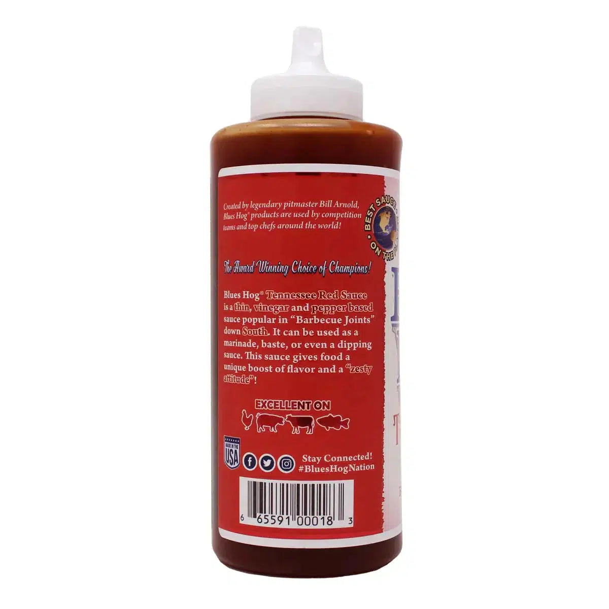 Blues Hog 128 oz. One-Gallon Tennessee Red Sauce - 4 pack