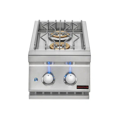 Bonfire Outdoor 13" Stainless Steel Double Drop-In Side Burner