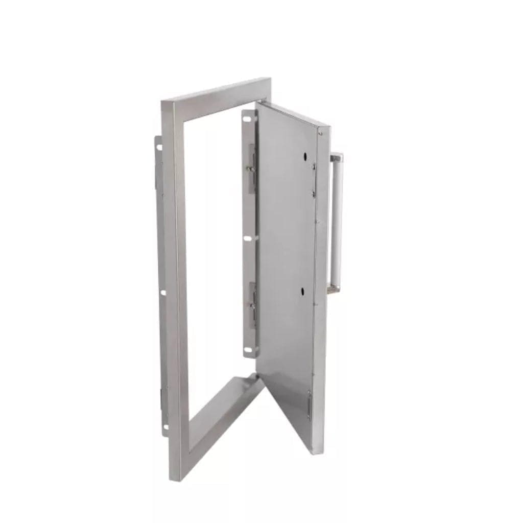 Bonfire Outdoor 14" x 20" Stainless Steel Single Vertical Right-Hinged Door Cabinet