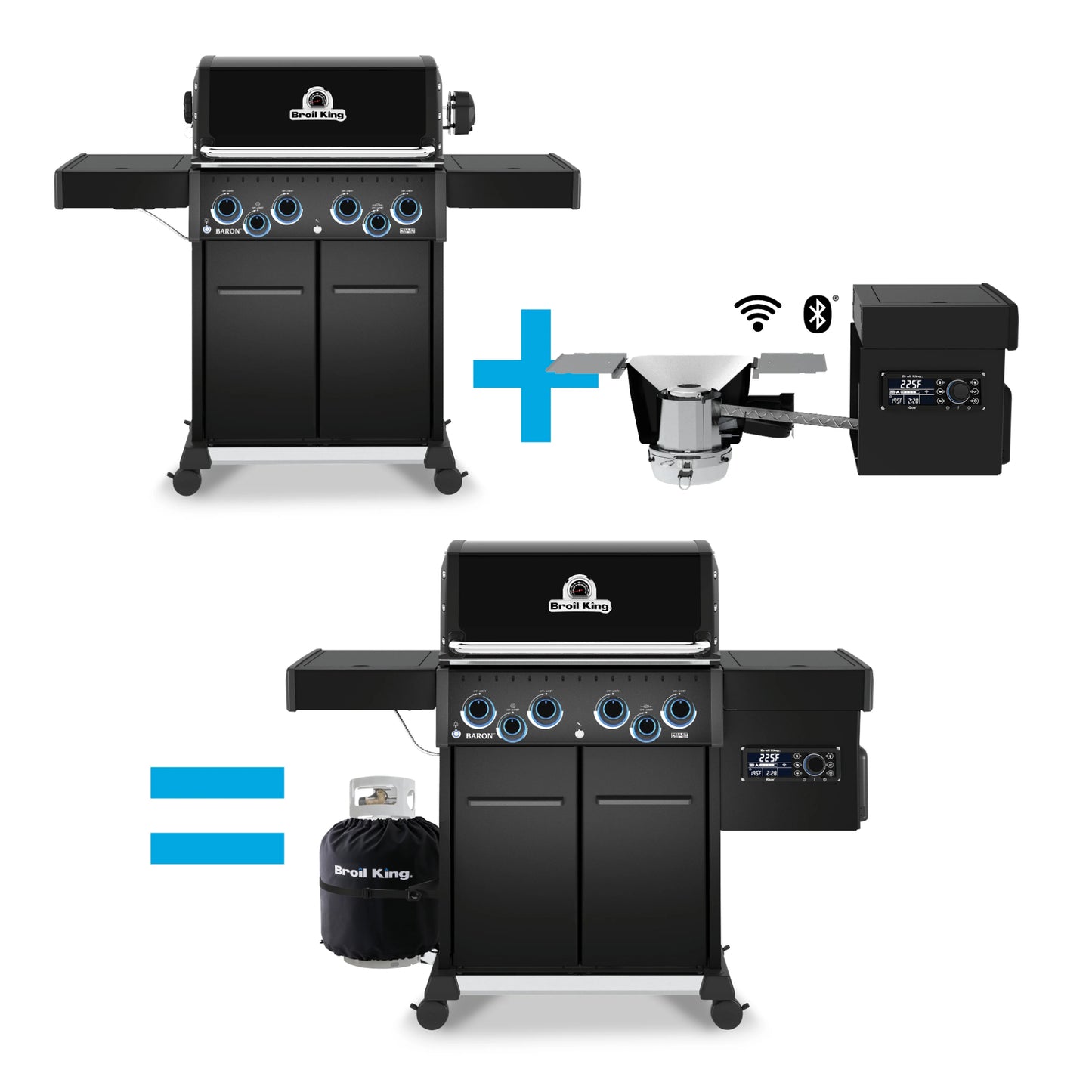 Broil King Pellet Module for Baron 500 Series 5-Burner Gas Grills