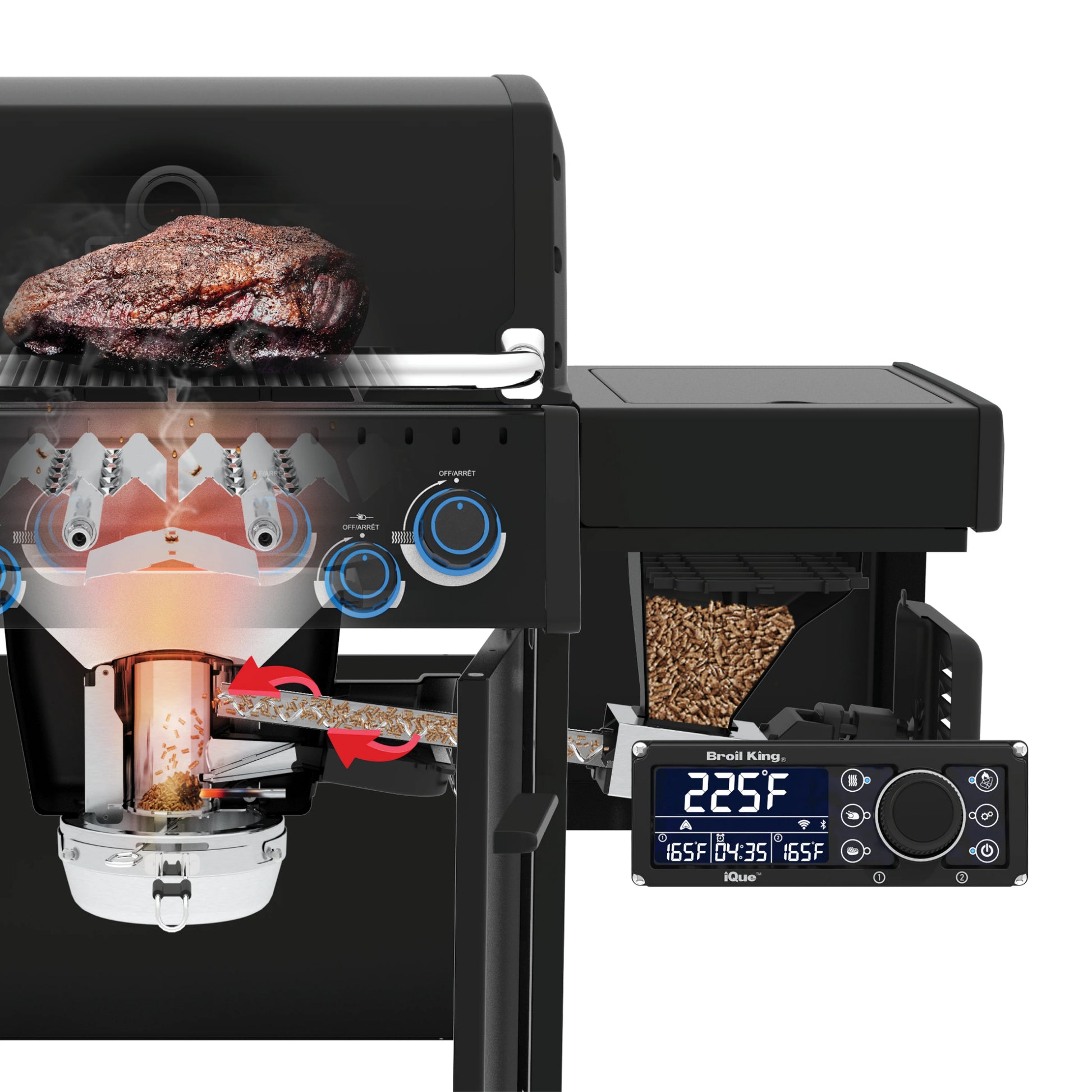 Broil King Pellet Module for Baron 500 Series 5-Burner Gas Grills