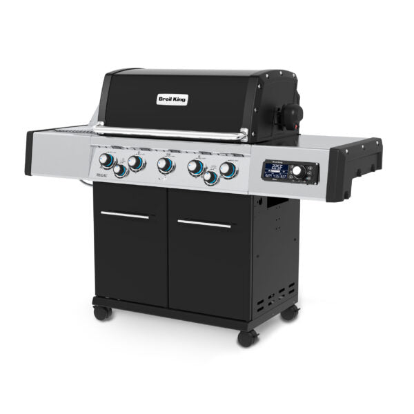 Broil King Regal Q 590 Pro IR 63" Black Natural Gas Grill With iQue Technology