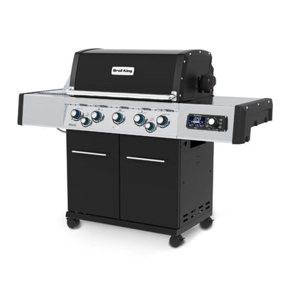 Broil King Regal Q 590 Pro IR 63" Black Natural Gas Grill With iQue Technology