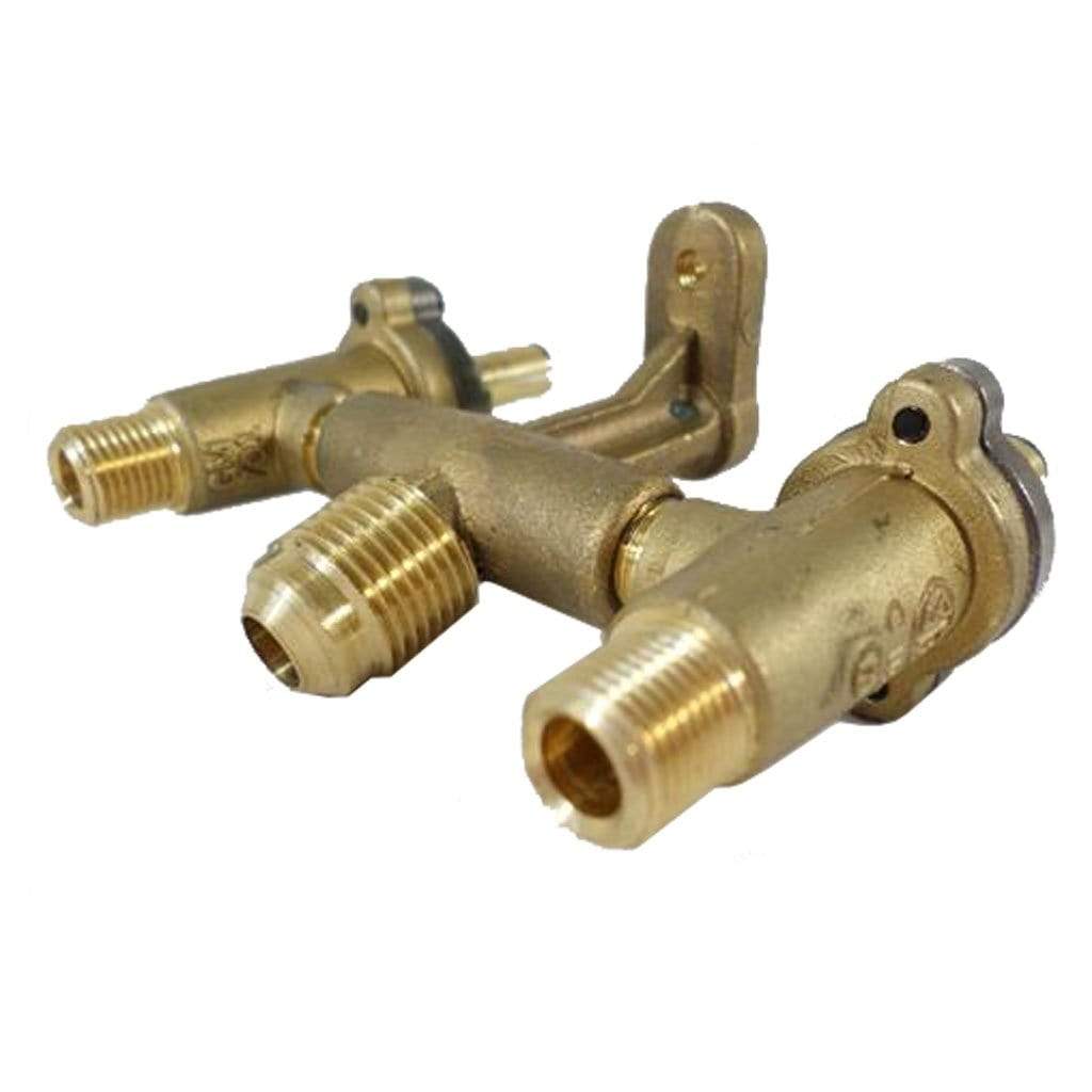 Broilmaster B076789 Natural Gas Dual Valve Assembly for P3,P4,D3,D4