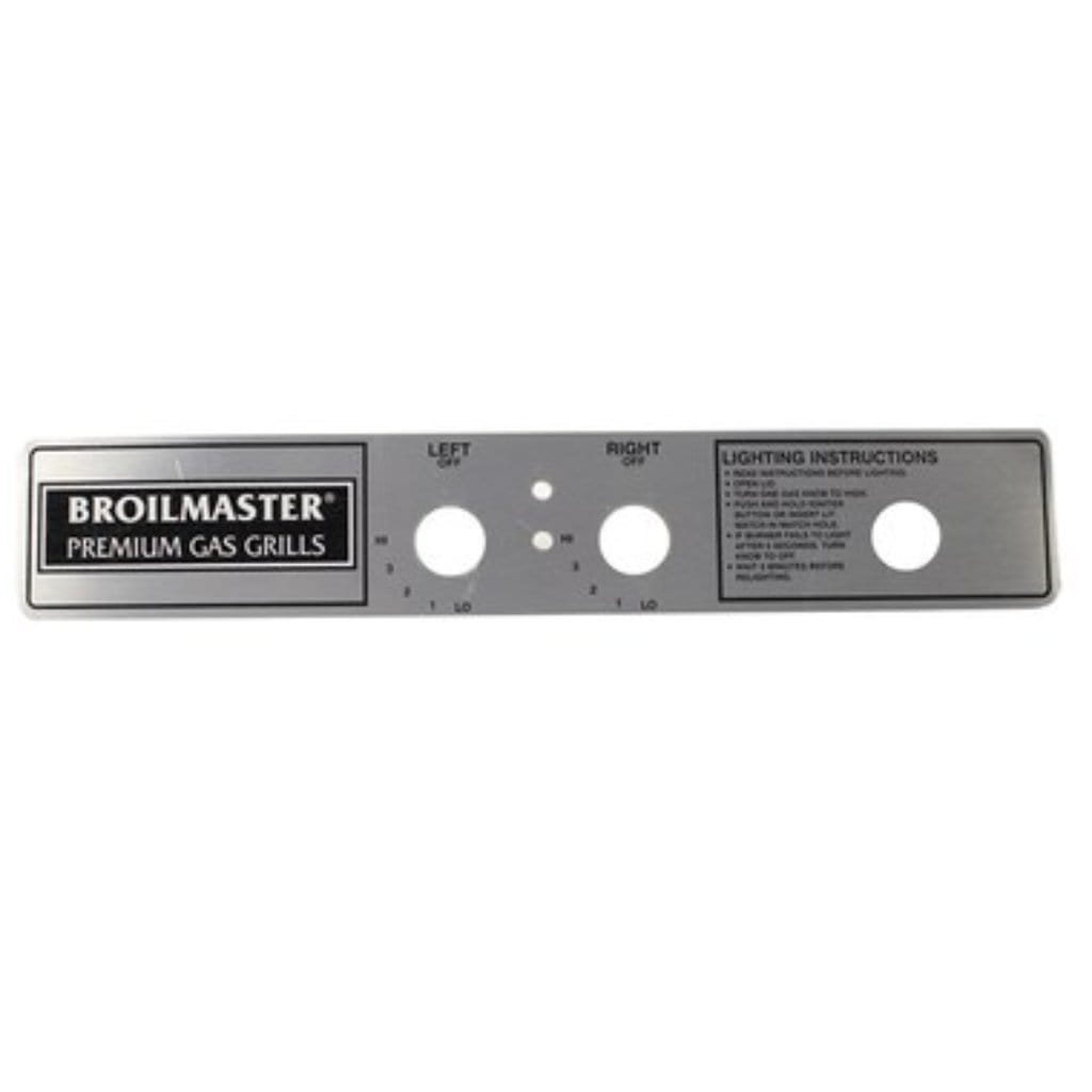 Broilmaster B101518 Label (Electronic Ignitor) fits P4X, P4, D4