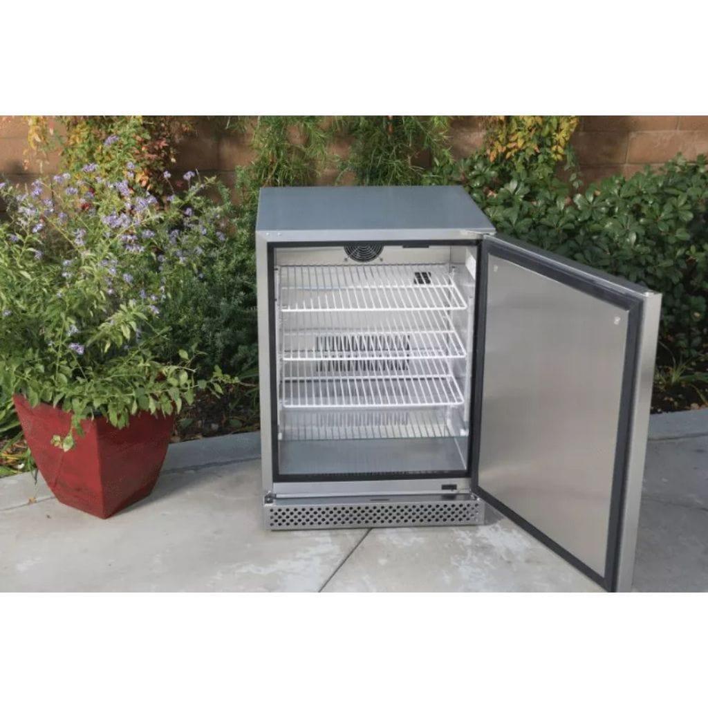 Bull 23" 4.9 Cu. Ft. Stainless Steel Premium Outdoor Refrigerator Series 2