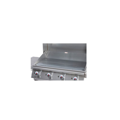 Bull 30" 4-Burner Commercial Style Built-In Gas Griddle Head