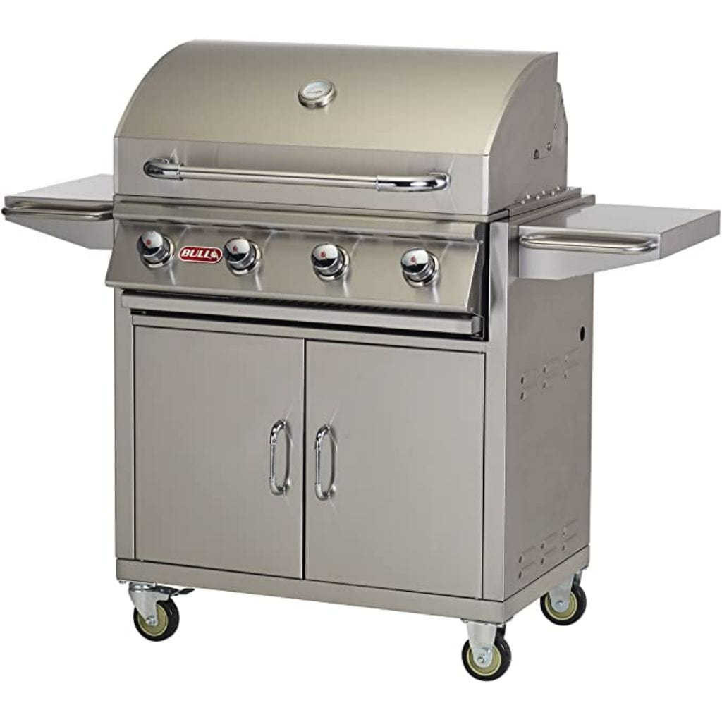 Bull 30" 4-Burner Outlaw Gas Grill Complete Cart