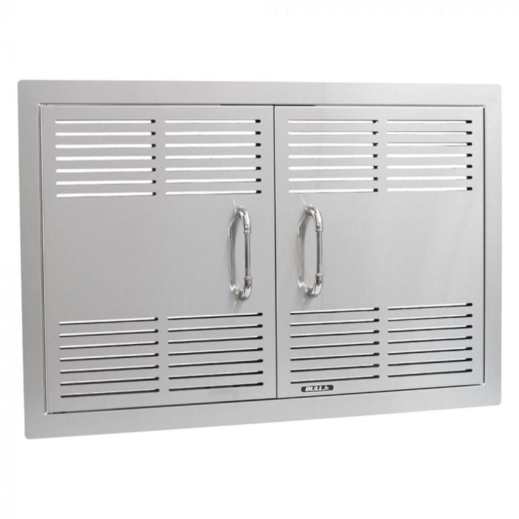 Bull 30" Stainless Steel Dual Lined Vented Double Door