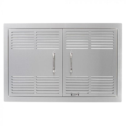 Bull 30" Stainless Steel Dual Lined Vented Double Door