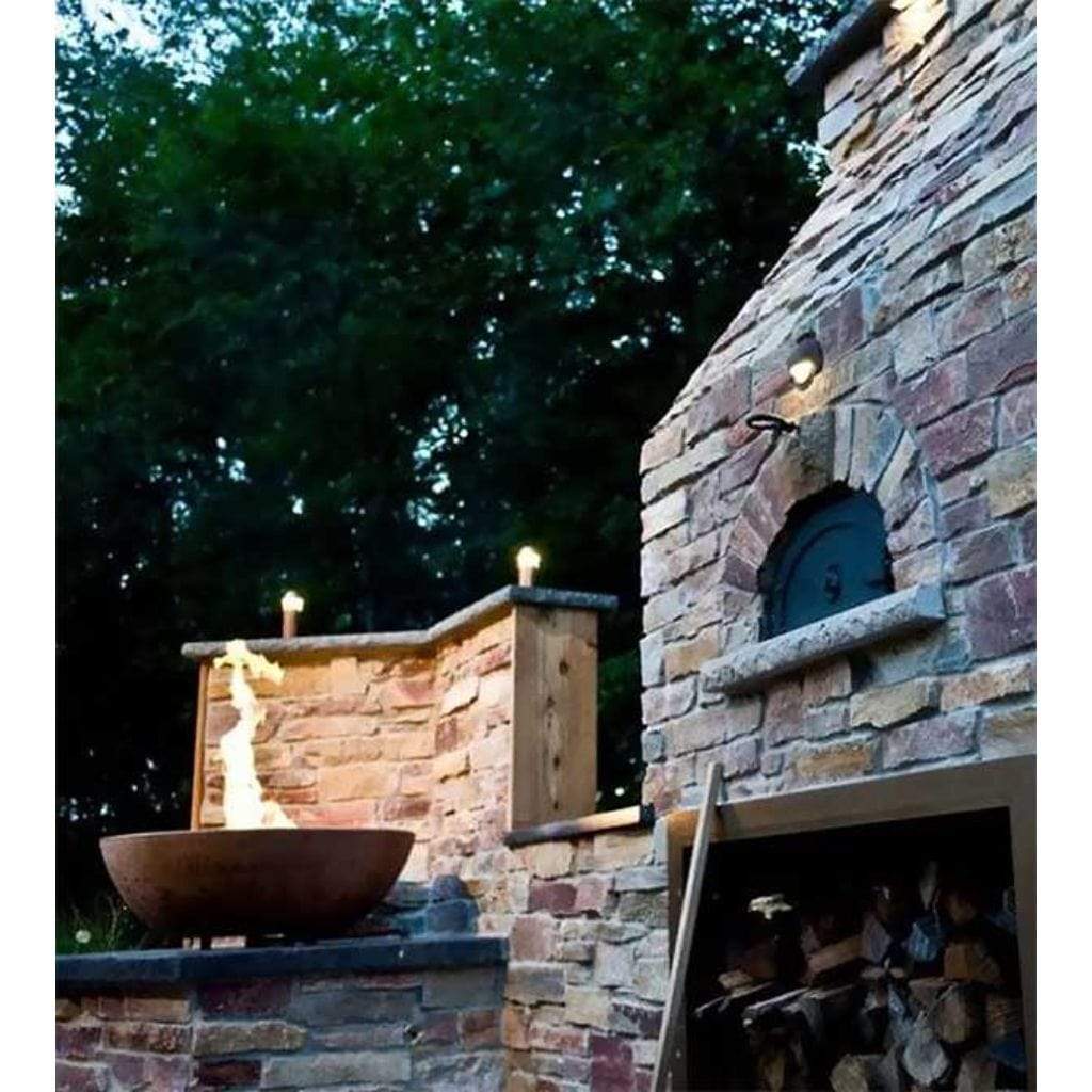 Chicago Brick Oven 38" x 28" CBO-750 Built-in Wood Fired Residential Outdoor Pizza Oven DIY Kit