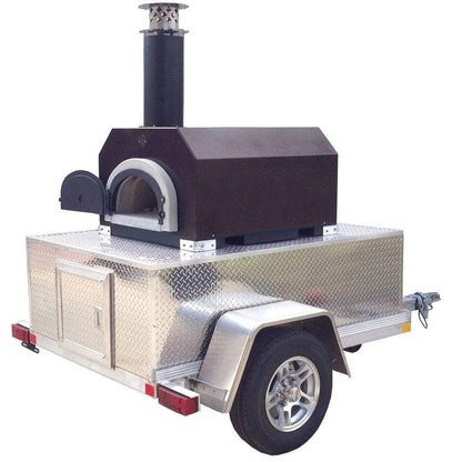 Chicago Brick Oven 38" x 28" CBO-750 Tailgater Wood Fired Mobile Pizza Oven