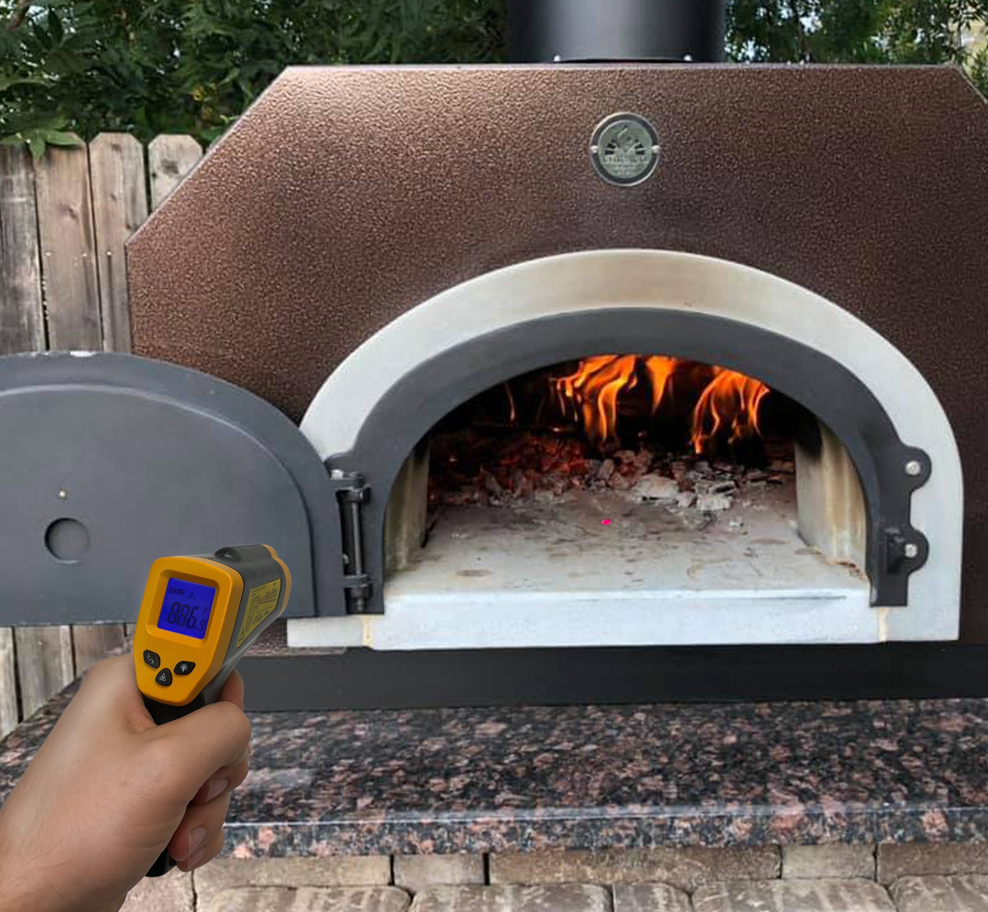 Chicago Brick Oven Digital Infrared Thermometer Temperature Gun