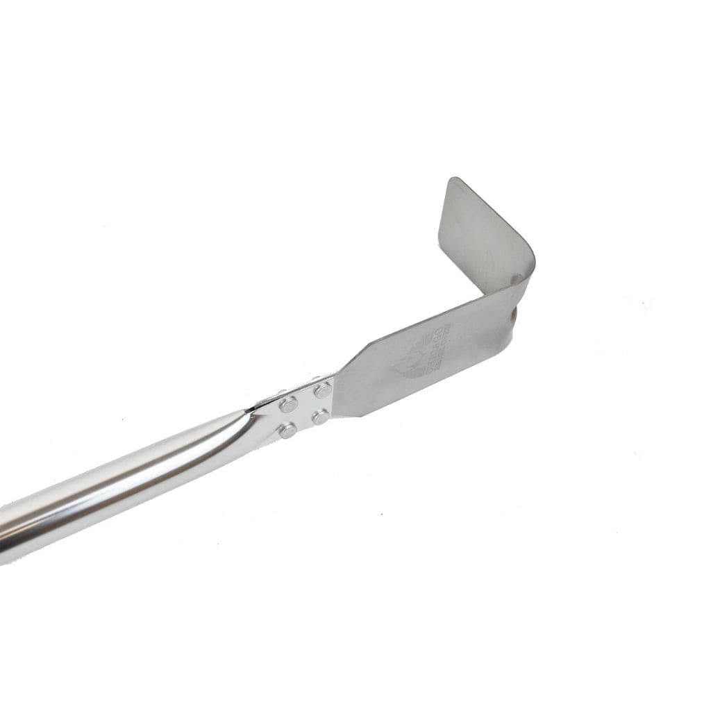 Chicago Brick Oven Stainless Steel Ash Hook with Wooden Handle