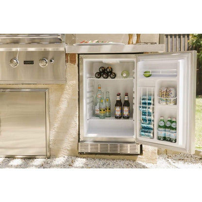 Coyote 21" Built-In Right-Hinged Outdoor Refrigerator