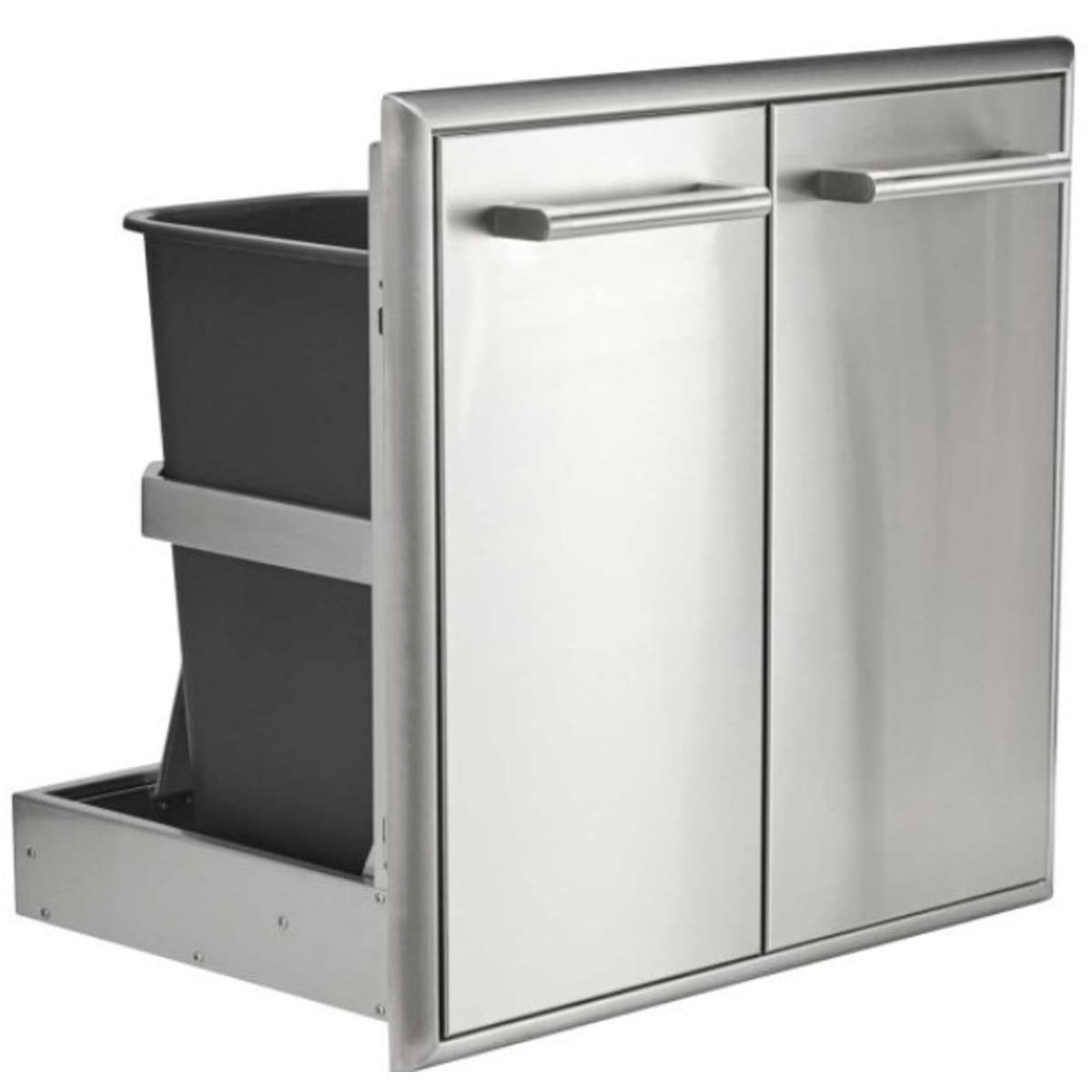 Coyote 26" Stainless Steel Pull Out Trash and Recycle