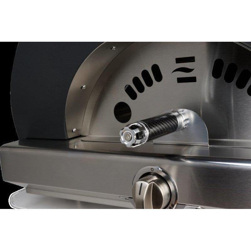Coyote 30" Red Hybrid Multi-Fuel Natural Gas Outdoor Pizza Oven