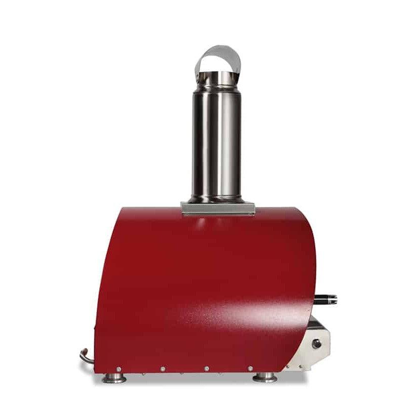 Coyote 30" Red Hybrid Multi-Fuel Natural Gas Outdoor Pizza Oven
