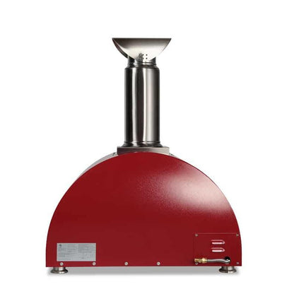 Coyote 30" Red Hybrid Multi-Fuel Natural Gas Outdoor Pizza Oven