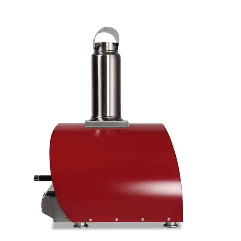 Coyote 30" Red Hybrid Multi-Fuel Natural Gas Outdoor Pizza Oven