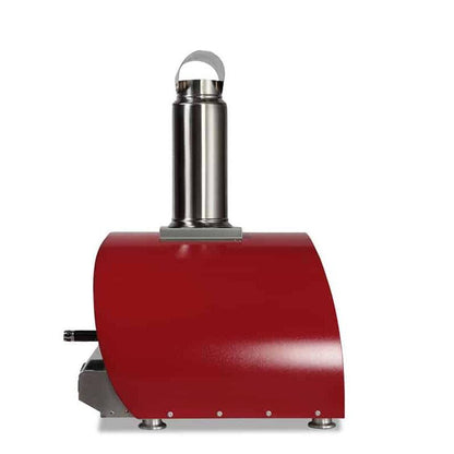 Coyote 30" Red Hybrid Multi-Fuel Natural Gas Outdoor Pizza Oven