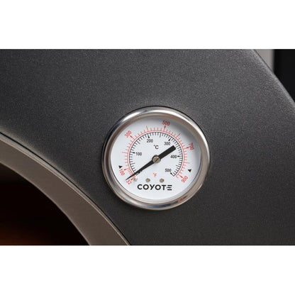 Coyote 30" Red Hybrid Multi-Fuel Natural Gas Outdoor Pizza Oven