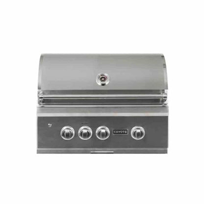 Coyote 30″ S-Series 4-Burner Built-In Propane Gas Grill with RapidSear Infrared Burner & Rotisserie