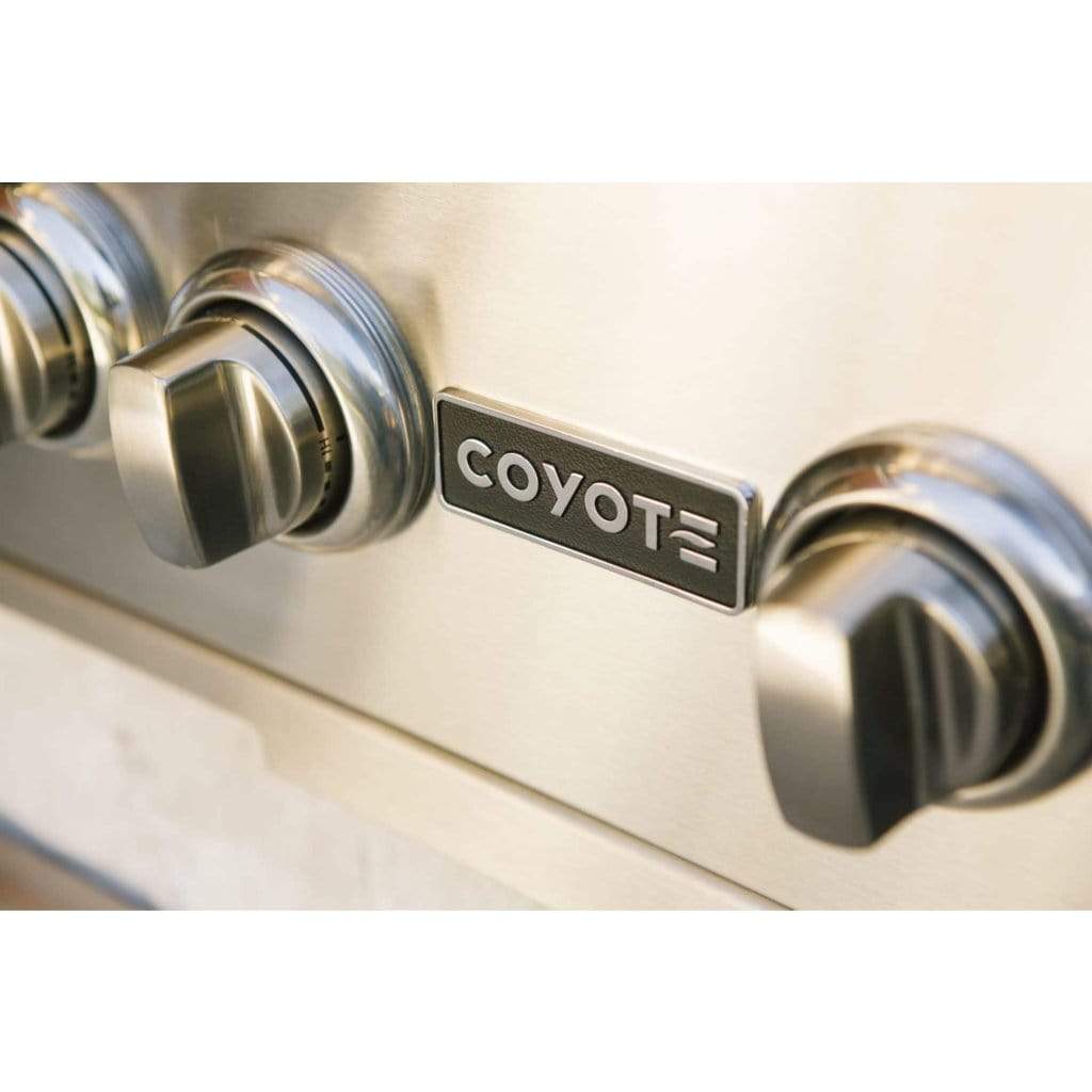 Coyote C-Series 28" 2-Burner Freestanding Liquid Propane Gas Grill