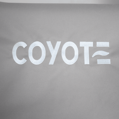 Coyote Light Grey Cover for Freestanding Flat Top Grill