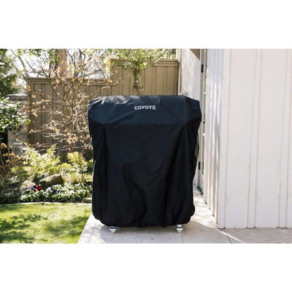 Coyote Vinyl Cover for 28" Grill on Cart